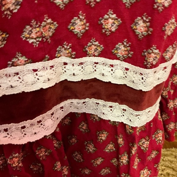 Vintage 70s floral maxi dress - Picture 12 of 15